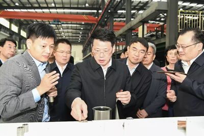 楊光榮、孫正東分別率隊觀摩全市產(chǎn)業(yè)發(fā)展項目 瑞琦塑膠展現(xiàn)建設成果